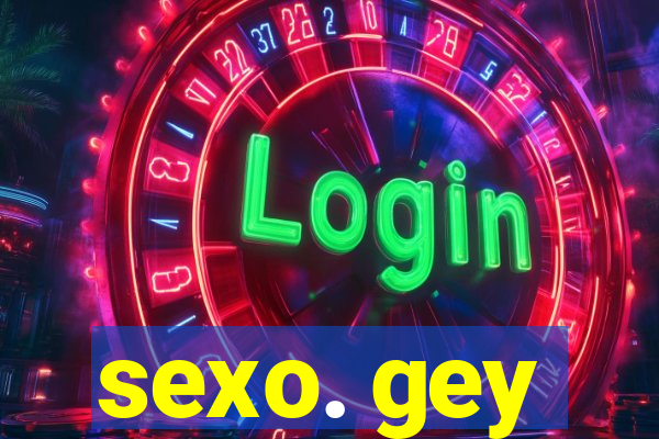 sexo. gey